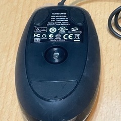 FUJITSU LIMITED 富士通 マウス 白の画像
