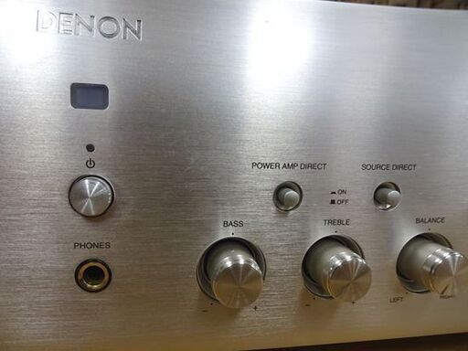 DENON プリメインアンプ PMA-1500RESP プレミアムシルバー 2014年製 デノン オーディオ リモコン付き 札幌市 白