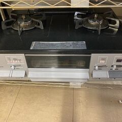 ☆中古￥12,800！【会員価格￥10,800】ノーリツ　2口ガ...