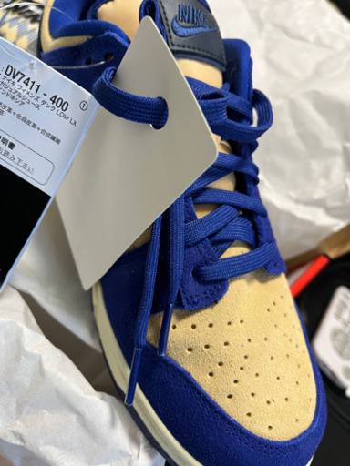 靴/バッグ Nike dunk low wmns blue suede