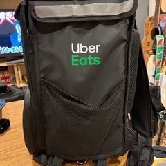 Uber eats ウーバーイーツ　リュックサックの画像