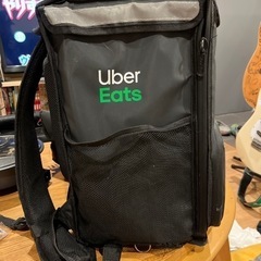 Uber eats ウーバーイーツ　リュックサックの画像