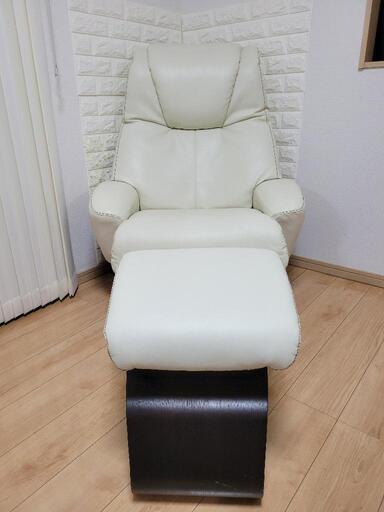 FUJI FURNITURE 冨士ファニチャー リクライニングチェア \u0026 オットマン