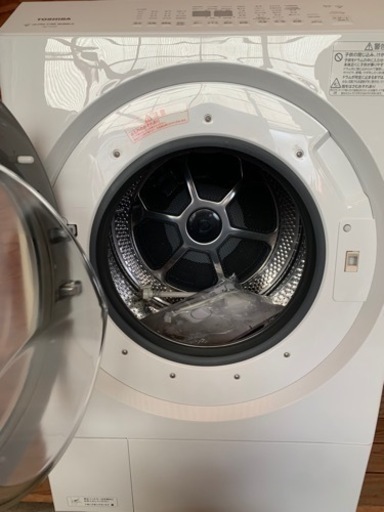 東芝 ドラム式洗濯乾燥機 ZABOONグランホワイト TW-127XM2L-W 