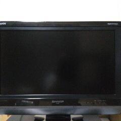 SHARP　20インチテレビ　動作品　値段交渉可