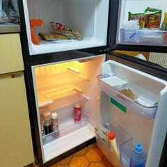 【値下げ】２ドア冷蔵庫　一人暮らしに最適の画像