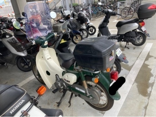 原付　カブ　実動