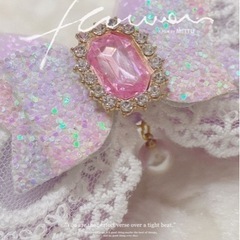 リボンヘアの画像