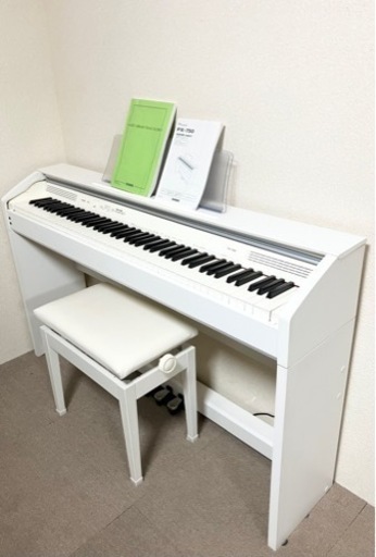 【お取引中】CASIO 電子ピアノ PX-750WE 【無料配送可能】
