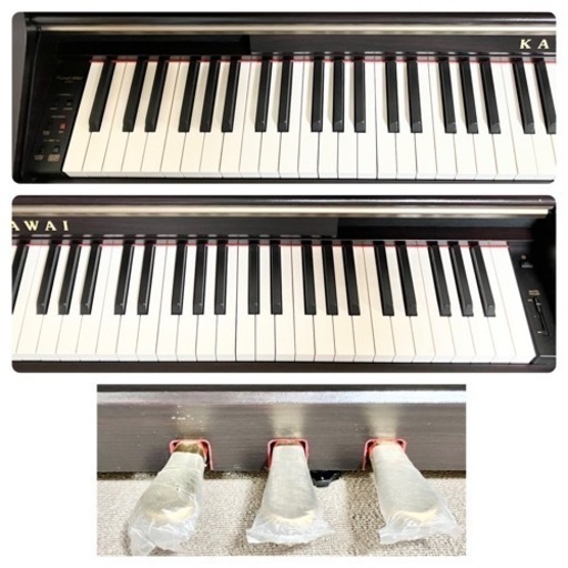 お取引中】KAWAI 電子ピアノ 木製鍵盤 CA13 【無料配送可能】の通販は 
