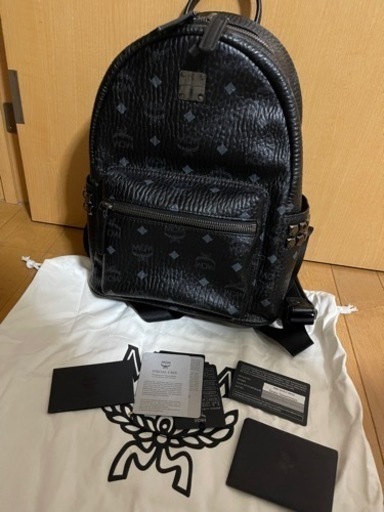 MCM スタッズリュック スモールサイズ 証明書カード有