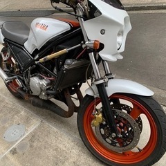r1-z 実働　絶版　2スト　カスタム　フロントタイヤ新品　