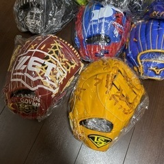 グローブ 野球 販売 カラー多種 硬式 軟式 配達も可能です！の画像
