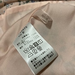 NICE CLAUP 花柄ワンピースの画像