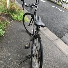 ロードバイク　黒