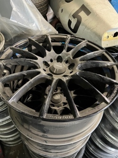 Weds Sports SA72R 18インチ 7.5j 114.3 5穴 4本セット