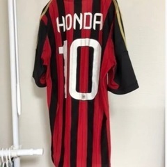 adidas 本田選手ユニフォーム　上下セット  アディダス　ACミランの画像