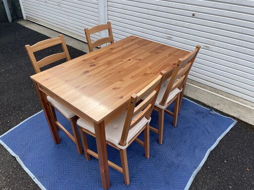 【早い者勝ち】イケア ダイニングテーブルセット 美品 引き取り限定