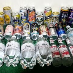 【未開封】アルコール飲料など27本+炭酸水6本 
