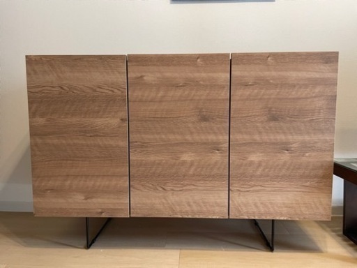 【LOWYA（ロウヤ）】サイドボード 収納棚 チェスト キャビネット リビングボード リビング 棚 台 収納 おしゃれ ローボード フリーボード サイドチェスト タンス 収納ケース 収納ボックス 120cm 国産 日本製