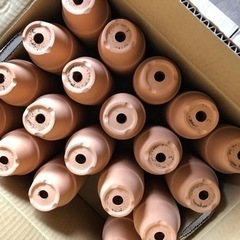 国産素焼き鉢〔激安！の画像