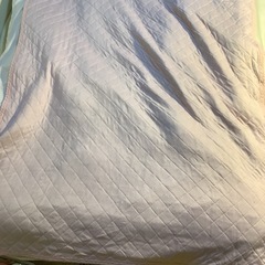 ☺️敷きパッド　S 101✖️203cm  固定ゴム無　桃色の画像
