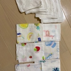 ガーゼハンカチ11枚セット