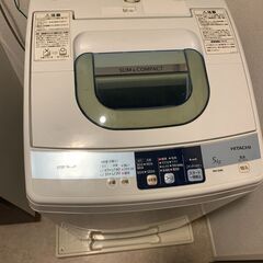 洗濯機（日立step wash：2012年式　NW -5MR）の画像