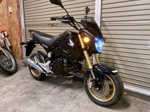 ホンダ　グロム　配送可能　支払いは現金or振り込みも可能　黒