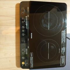 アイリスオーヤマ 2口IHコンロ