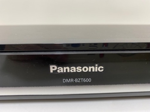 パナソニックDVDプレイヤーDIGA DMR-BZT600
