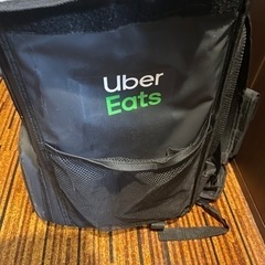 UberEATS配達用リュックの画像