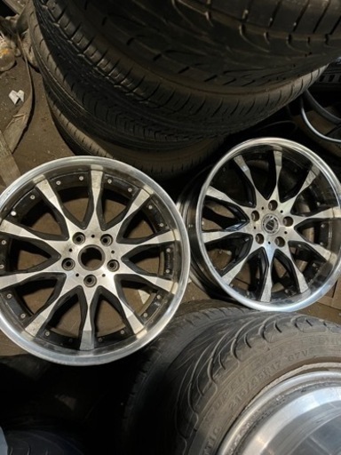 Work SCHWERT SW2 18インチ8jj 114.3 5穴 2本セット