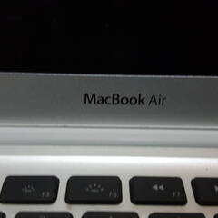 Apple MacBook Air 本体のみ（ACアダプターなし）　Mac OS Xが立ち上がりました。 ジャンクにての画像