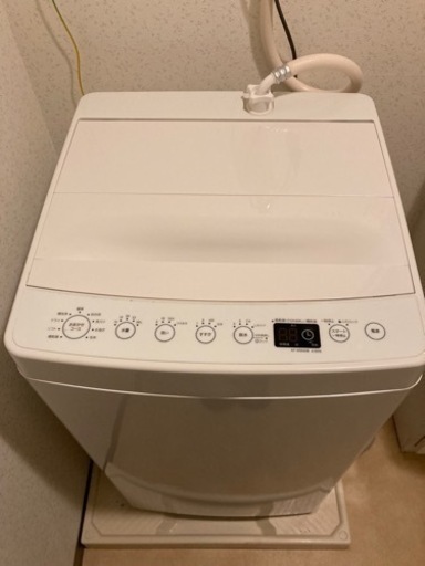 【使用期間半年！】全自動洗濯機