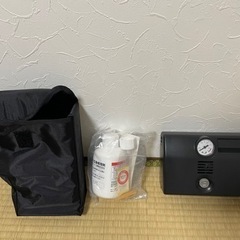 エアーコンプレッサーとタイヤ応急処置剤