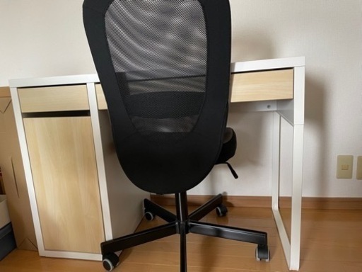 IKEA MICKE ミッケ　IKEA製イス付き