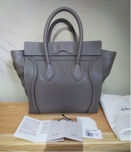 セリーヌ CELINE ラゲージミニ グレージュ