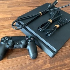PS4全セット+ソフト3つ付きの画像