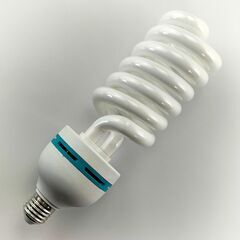 【新品】撮影用蛍光灯スパイラル電球