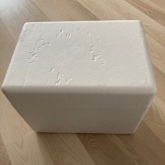 発泡スチロールの箱