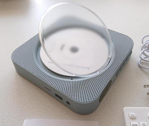 壁掛け式CDプレーヤー 卓上