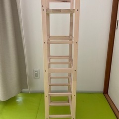 【無料／早い物勝ち／3月末まで】カラーボックスの棚の画像