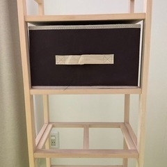 【無料／早い物勝ち／3月末まで】カラーボックスの棚の画像