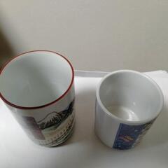 湯呑茶碗　お茶　寿司　東海道五十三次　大相撲の画像