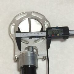 ラスト１set 76mm マフラー可変排気バルブ 任意開閉式 フルセット 点検検品済 増し締め 動作確認 APEX アペックス ECV 汎用 R32R33R34C33C3の画像
