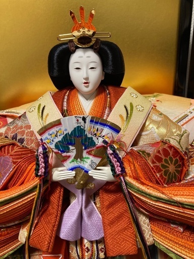 とても綺麗なお雛様です。