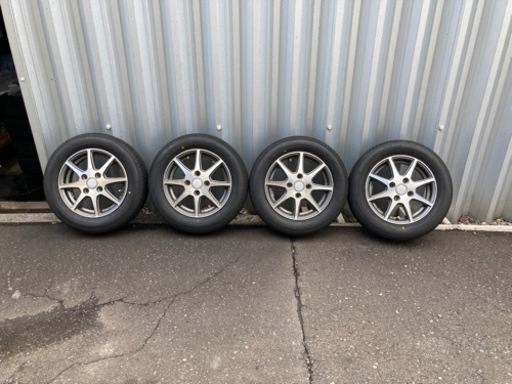 取引中　夏タイヤ　155/65R13 ホイール付4本セット