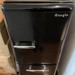 【3/18土曜日引取限定】中村区　お洒落なブラック冷蔵庫 3/18土曜日引取限定】中村区 お洒落なブラック冷蔵庫