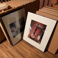 写真展開催に最適　全紙アルミフレーム30枚まとめて全部で20,000円の画像